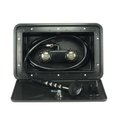 Dura Faucet DURA FAUCET DFSA170BK RV Exterior Shower Box Kit In Black D6U-DFSA170BK